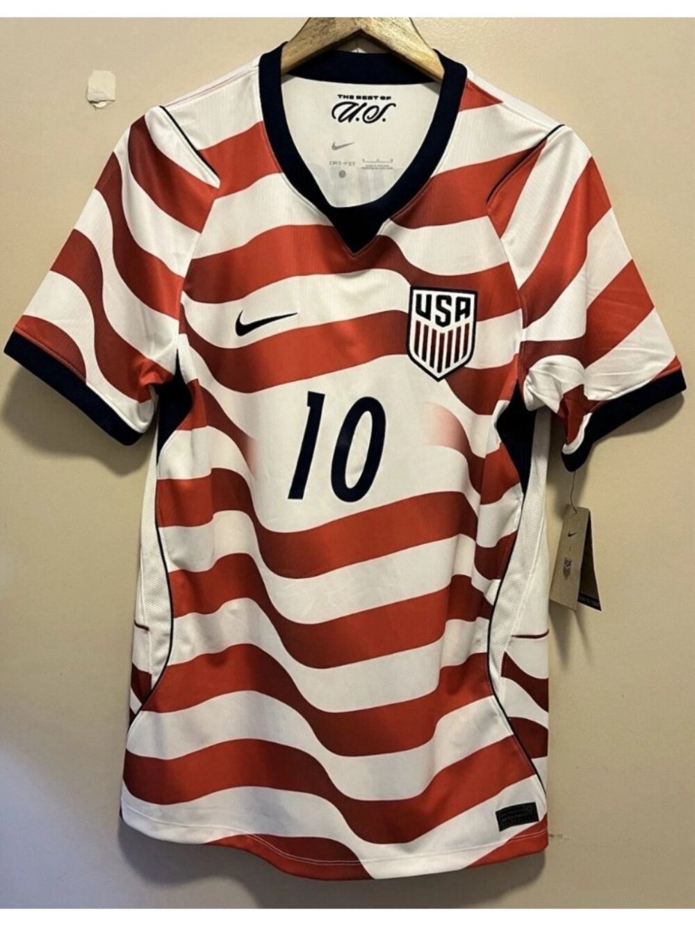 NEW USMNT Nike Home 2026 World Cup Size M Medium IU0667-133 Christian Pulisic 10